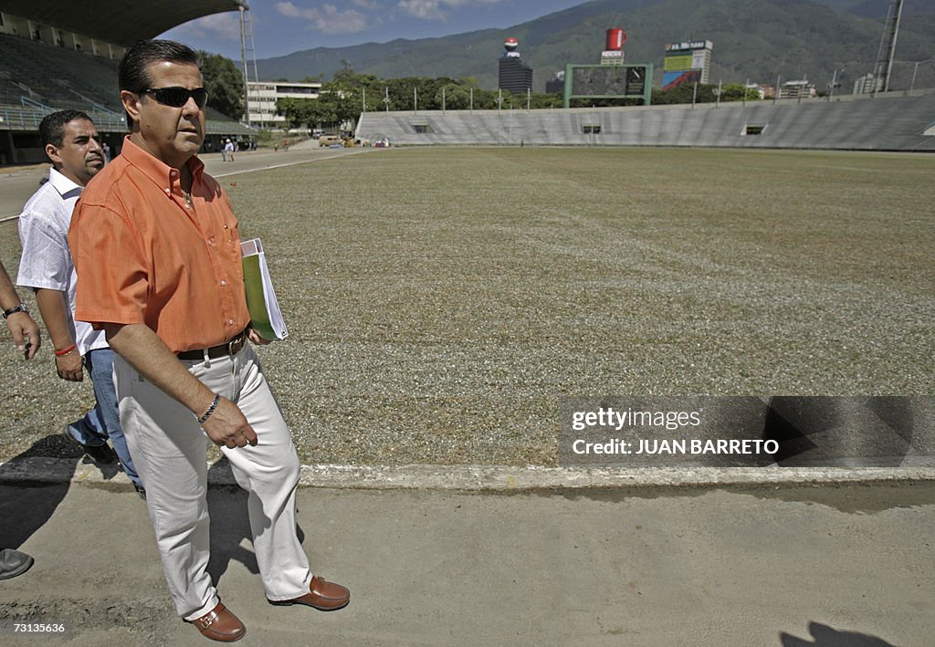 El argentino Noberto Alvarez, miembro de
