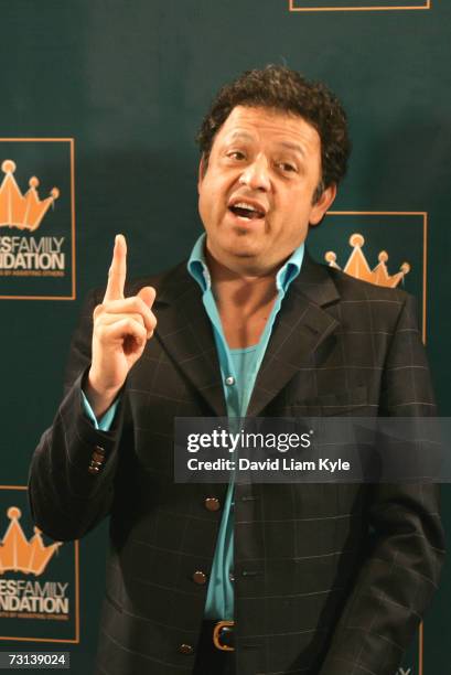 Comedian Paul Rodriguez took part in roasting LeBron James to benefit the James Family Foundation and the Boys Hope Girls Hope of Cleveland January...