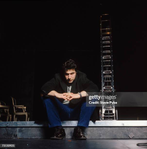 English stage and screen writer, actor and director, Patrick Marber, circa 2000.