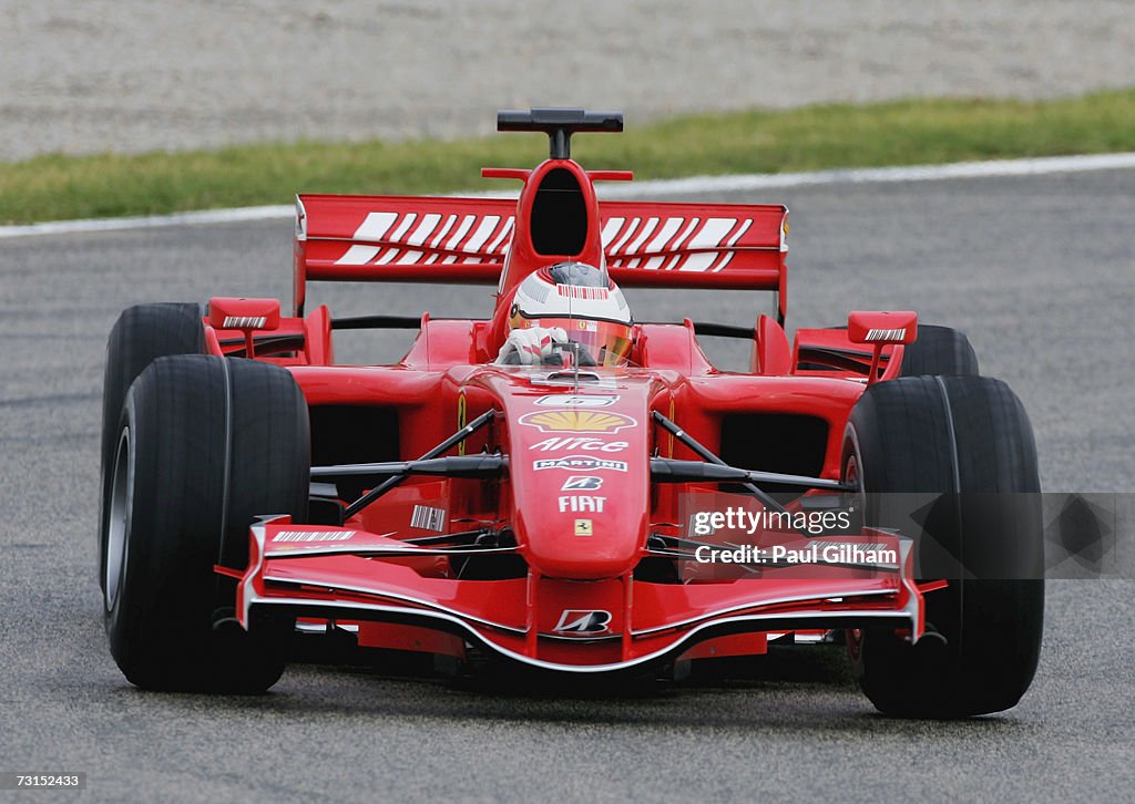 F1 Testing in Valencia