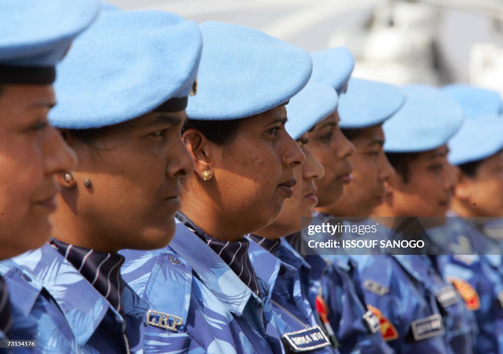 The United Nations' first all-female pea...