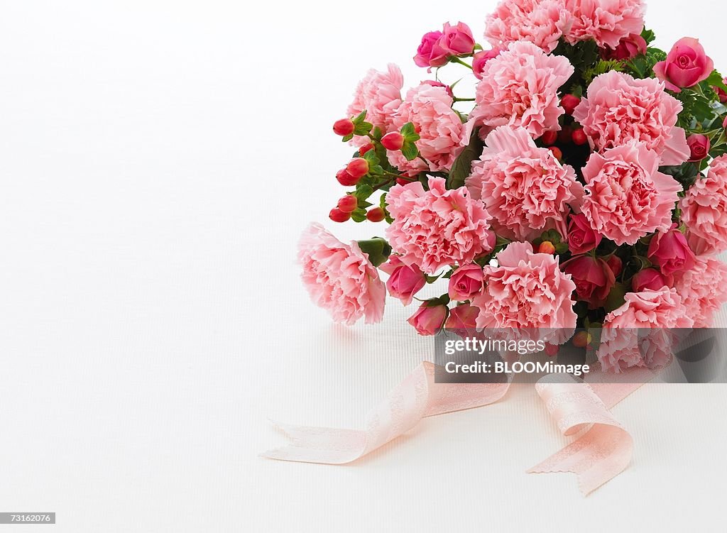 Bouquet of pink flowers