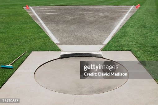 Shot Put Ring High-Res Stock Photo - Getty Images