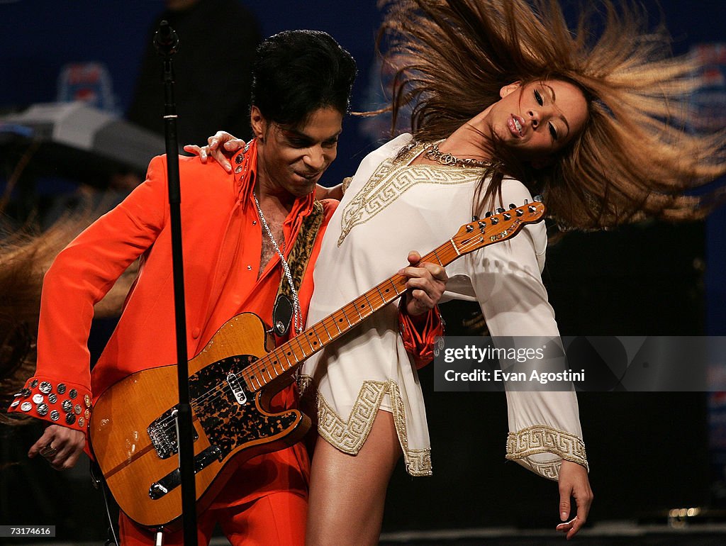 Super Bowl XLI Half-Time Press Conference Featuring Prince