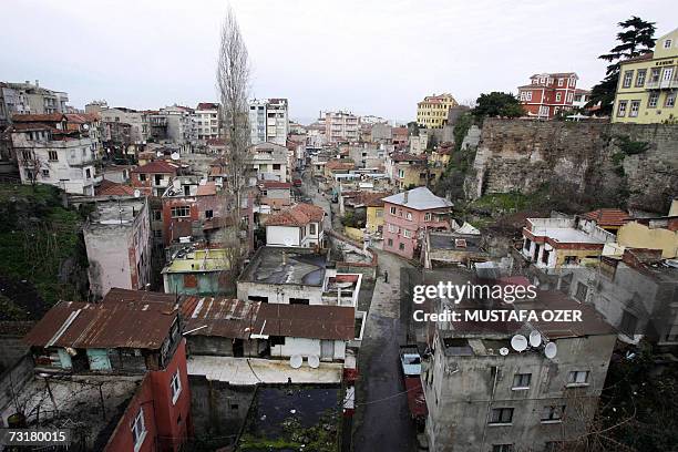 Picture shows a general wiev of the city of Trabzon, Black Sea, 02 February 2007. Turkish police have charged Ogun Samast from Trabzon with the...