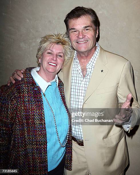 Actor Fred Willard with his wife Mary attend the 21st annual Charlie Awards at the Roosevelt Hotel on February 2, 2007 in Los Angeles, California.