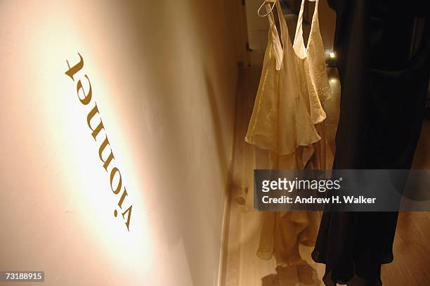 The Vionnet Launch at Barneys during Mercedes-Benz Fashion Week February 2, 2007 in New York City.