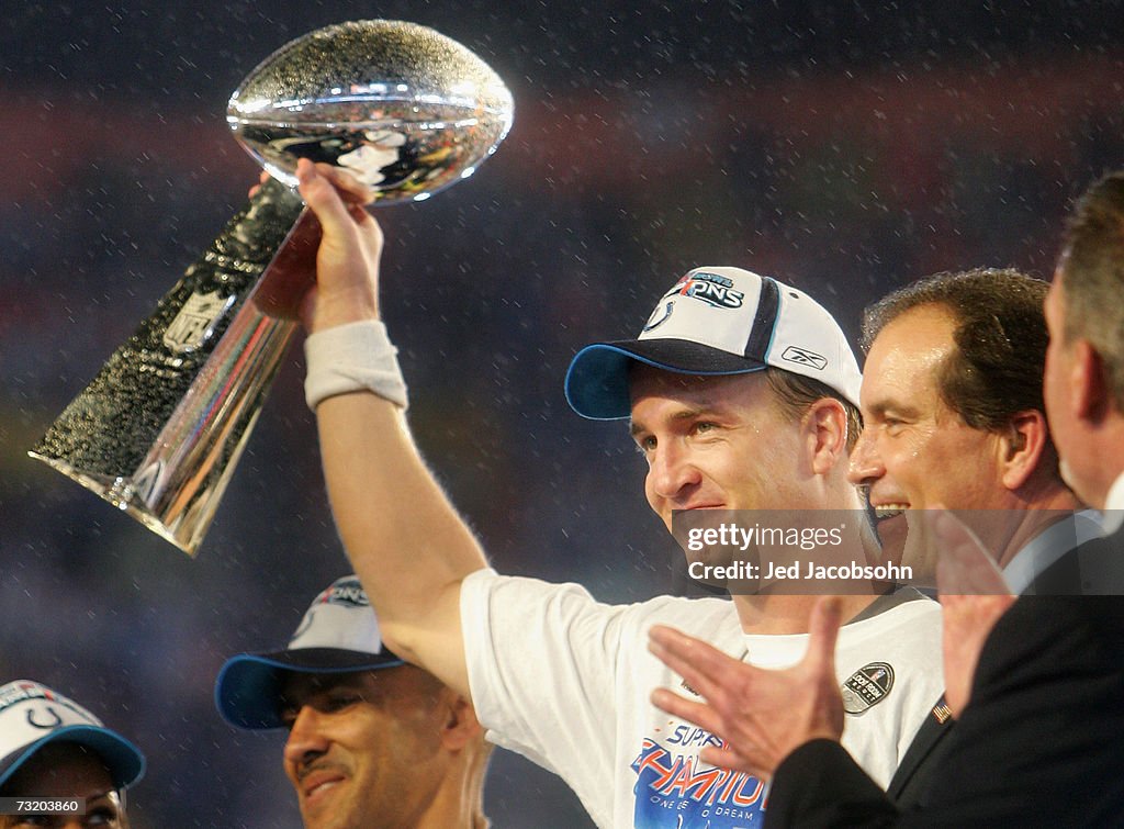 Super Bowl XLI: Indianapolis Colts v Chicago Bears