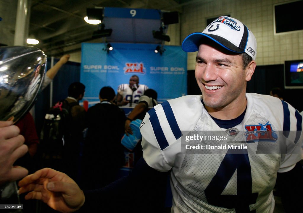 Super Bowl XLI: Indianapolis Colts v Chicago Bears