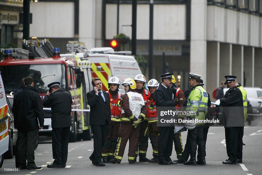 Letter Bomb Explodes In London