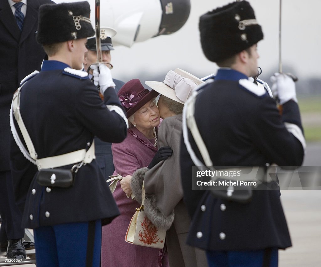 Queen Elisabeth II and Duke Of Edinburgh Visit The Netherlands