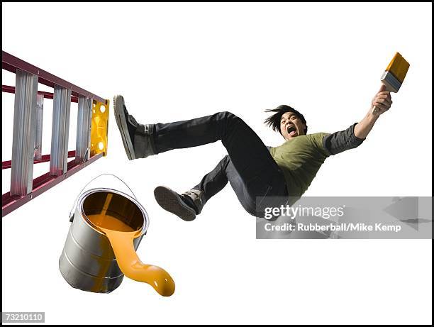 Falling Off Stool Falling Step Stool Photos and Premium High Res Pictures - Getty Images
