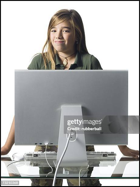 Girl Behind A Computer 134 Girl In Cubicle Stock Photos, High-Res Pictures, and Images - Getty ...