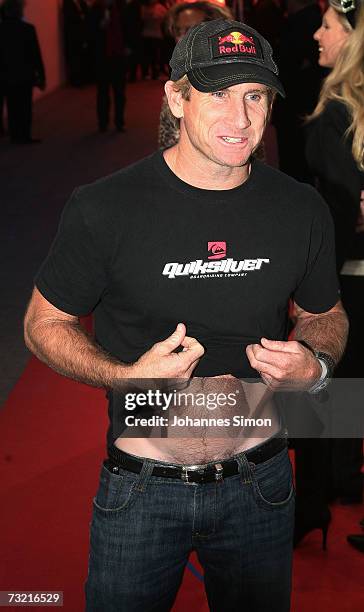 Former Windsurfing World Champion Robby Naish attends the GQ Ispovision Style night, February 5 in Munich, Germany.