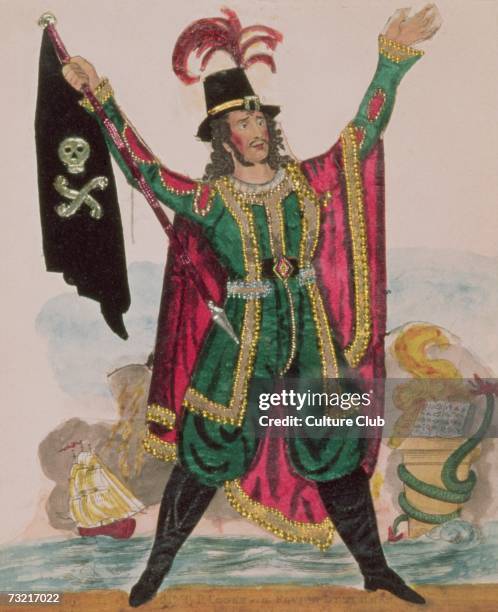 Mr. T. P. Cooke in the role of the Flying Dutchman