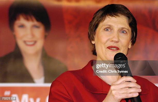 Prime Minister Helen Clark speaks at a Grey Power meeting in Motueka, New Zealand, Tuesady August 16th 2005.