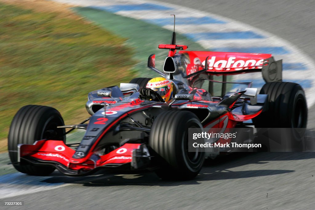 F1 Testing in Jerez