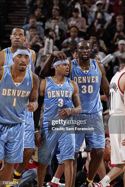 Allen Rue Jr Allen Iverson And Jr Smith 150 Allen Iverson Jr Stock Photos, High Res