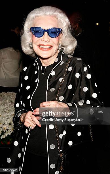Anne Slater attends the launch of Bill Blass' new frangrance in The Grill Room at The Four Seasons Restaurant February 6, 2007 in New York City.