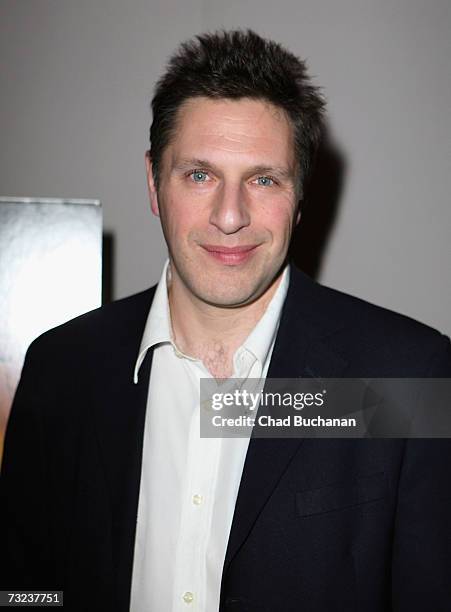 Screenwriter Patrick Marber attend Fox Searchlights evening with the artists from "Notes On A Scandal" at the Skirball Cultural Center on February 6,...