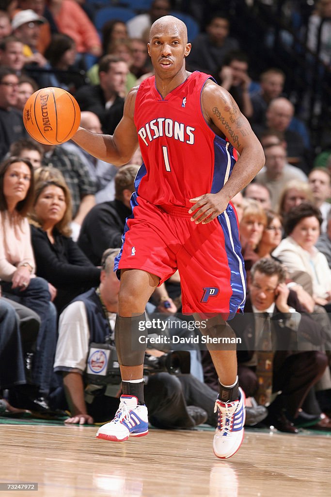 Detroit Pistons v Minnesota Timberwolves