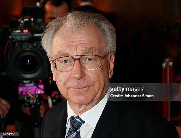 Lothar Spaeth arrives at the 15th German Media Award 2006 at the Congress Hall on February 7, 2007 in Baden-Baden, Germany.