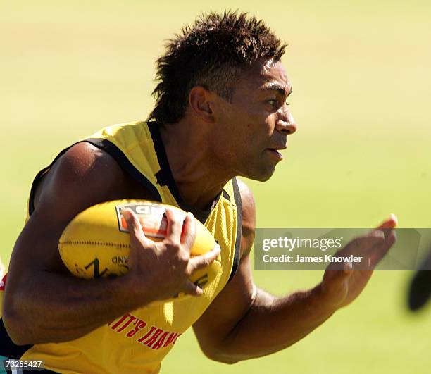 David Rodan Port Adelaide Power Afl Community Camp Photos and Premium High Res ...