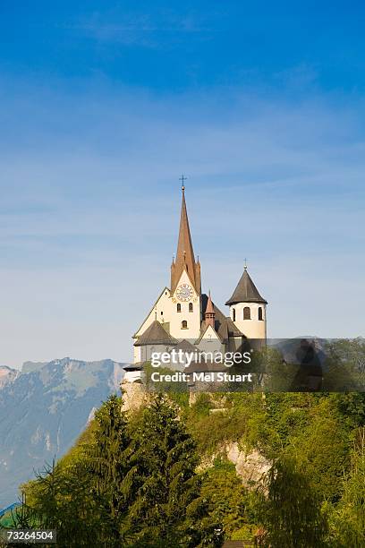 austria, rankweil, church - rankweil stock pictures, royalty-free photos & images