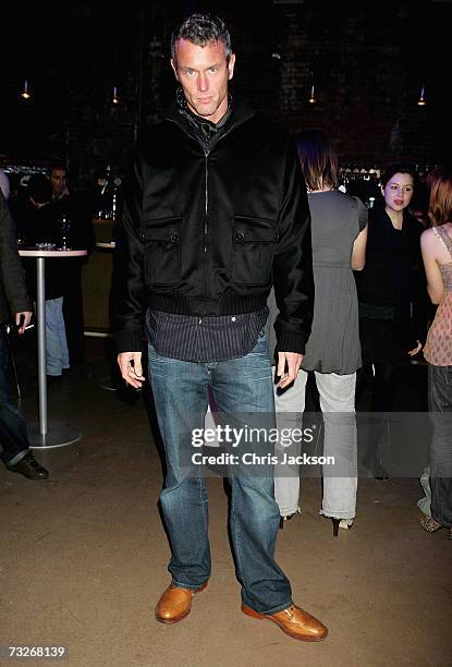 Swimmer Mark Foster is seen at the Ford Motor Company & Britain - Private View hosted Rankin on February 8, 2006 in London, England. The acclaimed...