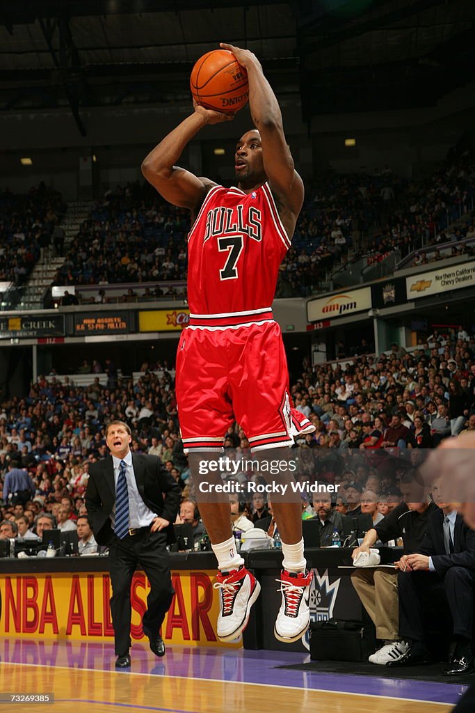 Chicago Bulls v Sacramento Kings