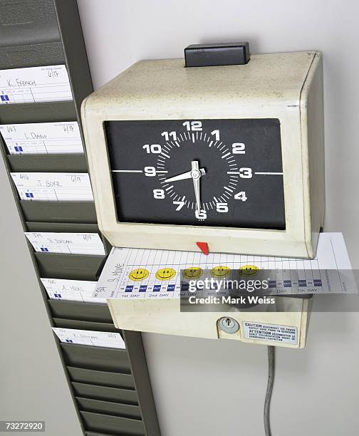 Datamax Time Clock Time Clock Machines ストックフォトと画像 - Getty Images