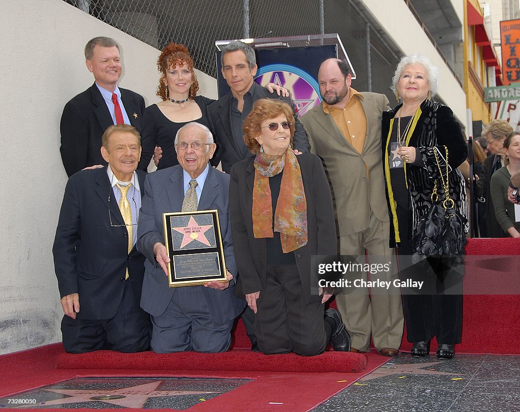 Jerry Stiller Honored With A Star On The Hollywood Walk Of Fame