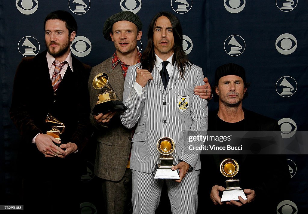 49th Annual Grammy Awards - Press Room