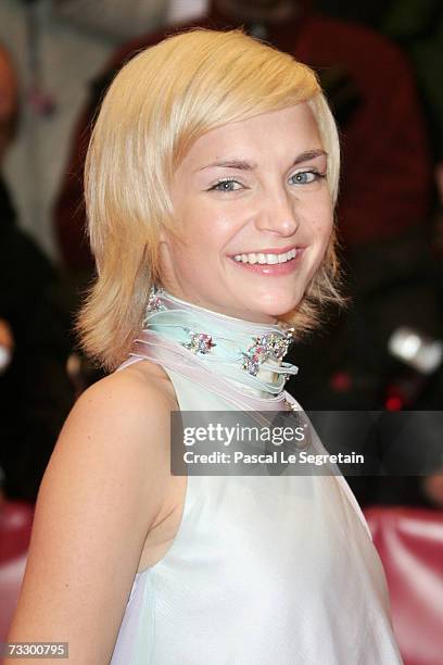 Shooting Stars 2007 Austrian actress Sabrina Reiter attends the premiere to promote the movie 'Notes On A Scandal' during the 57th Berlin...