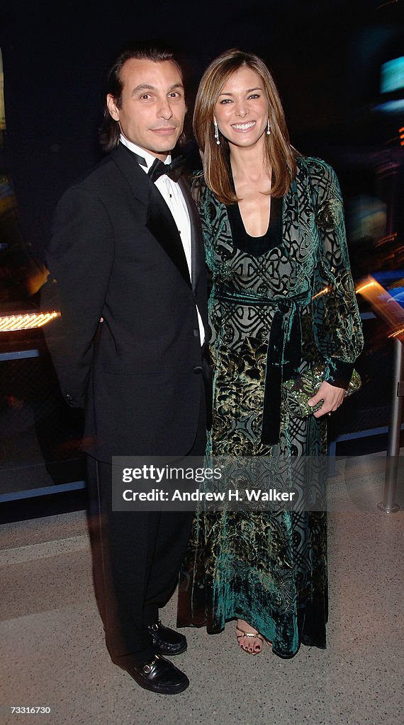 Courtny Raley Ralph Destino, Jr. and Courtney Rainey attend The American Museum of ...