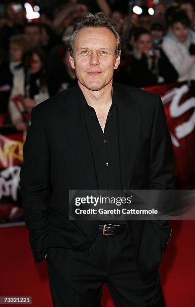 Actor Anthony Stewart Head arrives at the BRIT Awards 2007 in association with MasterCard at Earls Court on February 14, 2007 in London.