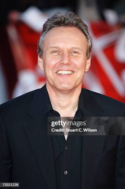 Actor Anthony Stewart Head arrives at the BRIT Awards 2007 in association with MasterCard at Earls Court on February 14, 2007 in London.