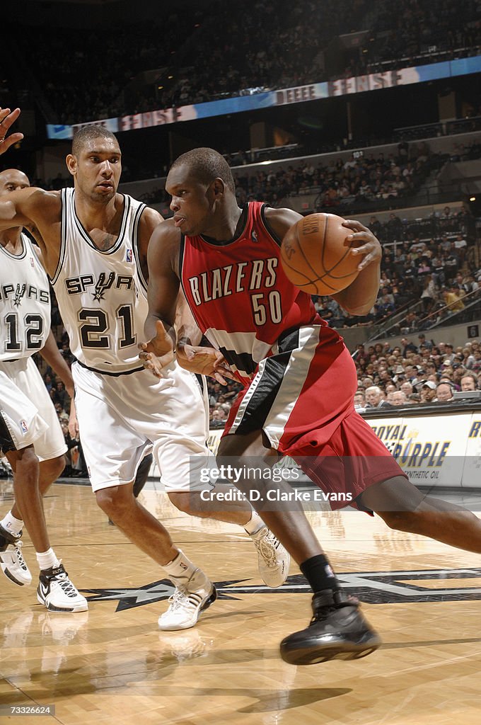 Portland Trail Blazers v San Antonio Spurs