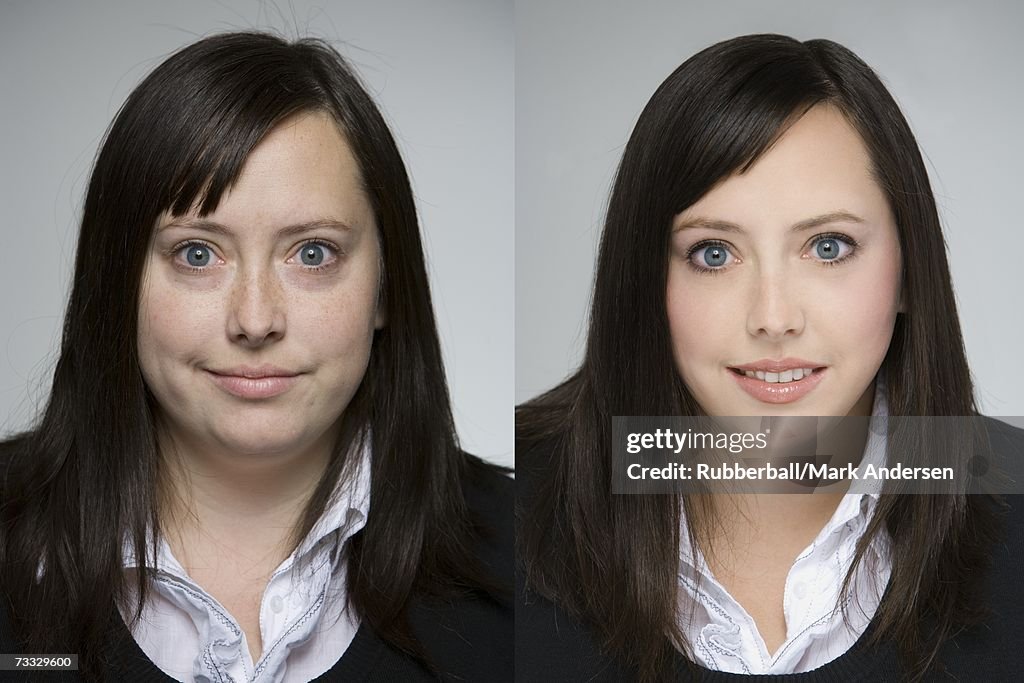 Before and after makeover photos