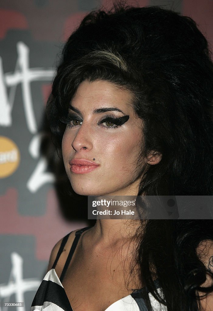 Backstage Boards At The Brit Awards 2007