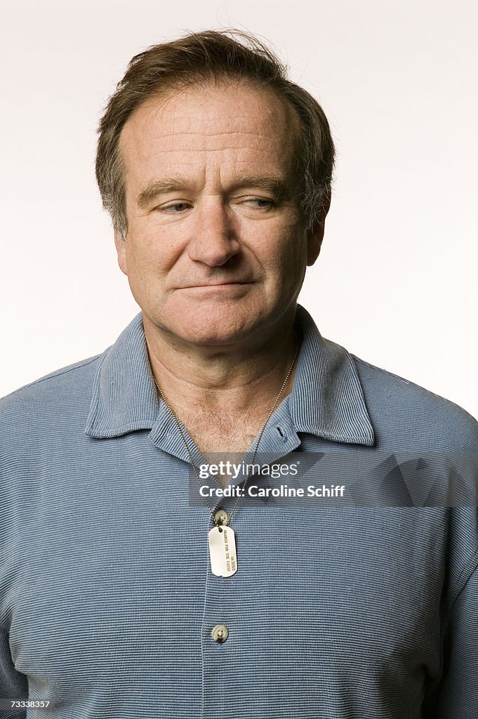 Antor Robi Actor Robin Williams in a promotional portrait for the Search for the ...