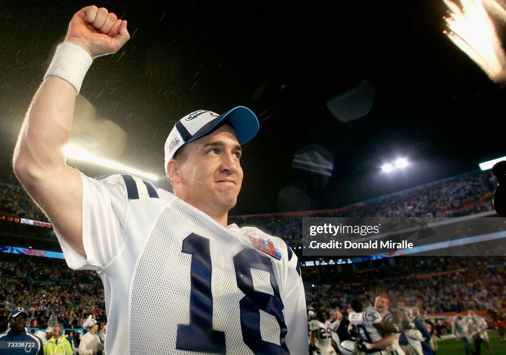 Super Bowl XLI: Indianapolis Colts v Chicago Bears