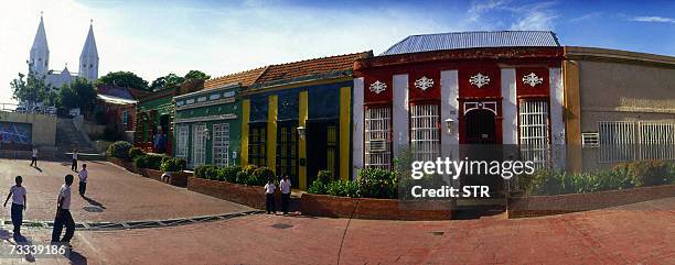 Recent picture of the El Saladillo neighborhood in Maracaibo, 500 km from Caracas. Maracaibo is one of the cities where the Copa America 2007...