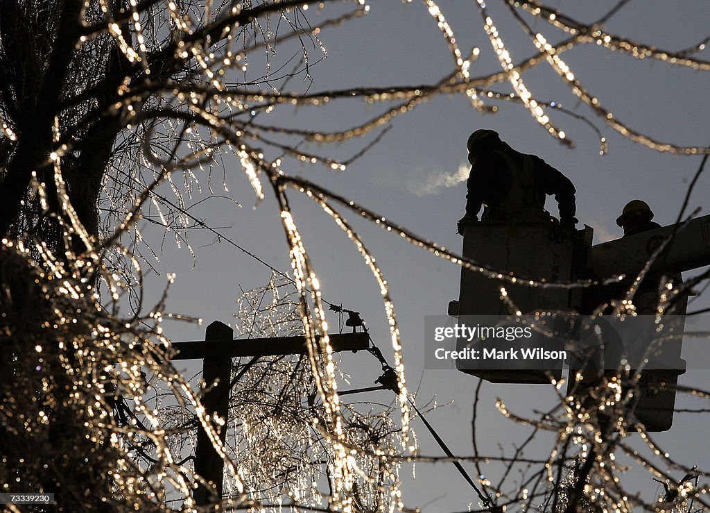 Eastern U.S. Begins Slow Recovery From Major Snowstorms