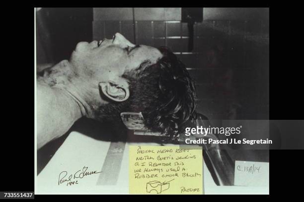 Autopsy on JFK at Bethesda Naval Hospital in Washington.