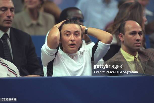 Sylvie Bourdon, Amelie Mauresmo's girlfriend.