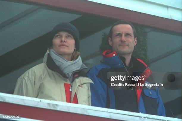 Crown Prince Haakon and Mette Marit.