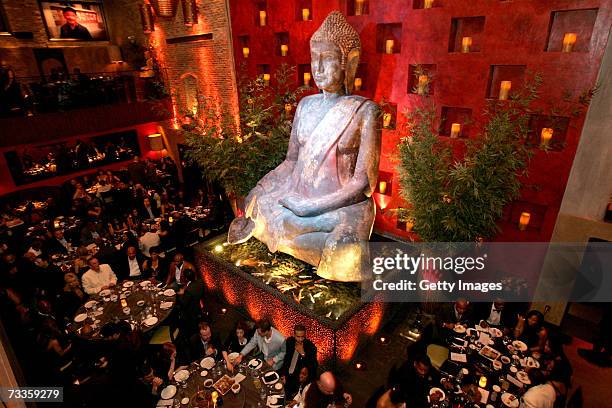 General view of Tao during the exclusive dinner for Jay-Z And Lebron James' First Annual Two Kings Dinner & Party at Tao Nightclub inside The...