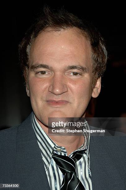 Director Quentin Tarantino arrives at the 57th annual ACE Eddie Awards held at the Beverly Hilton Hotel on February 18, 2007 in Beverly Hills,...