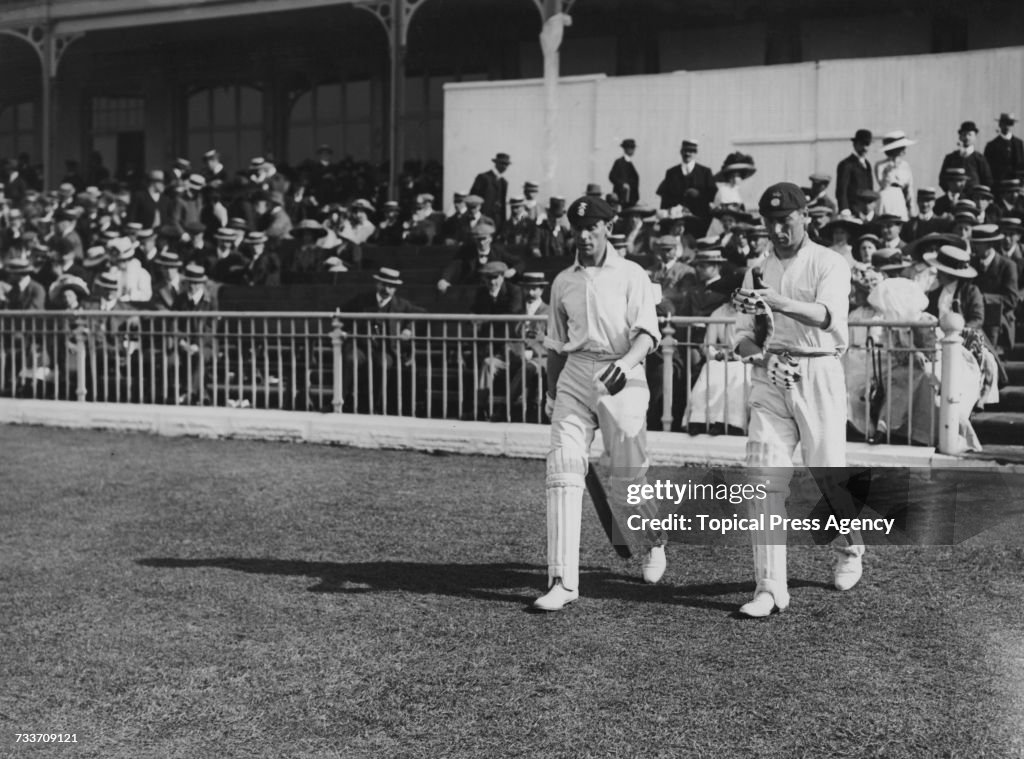 Hobbs And Mead Go Out To Bat